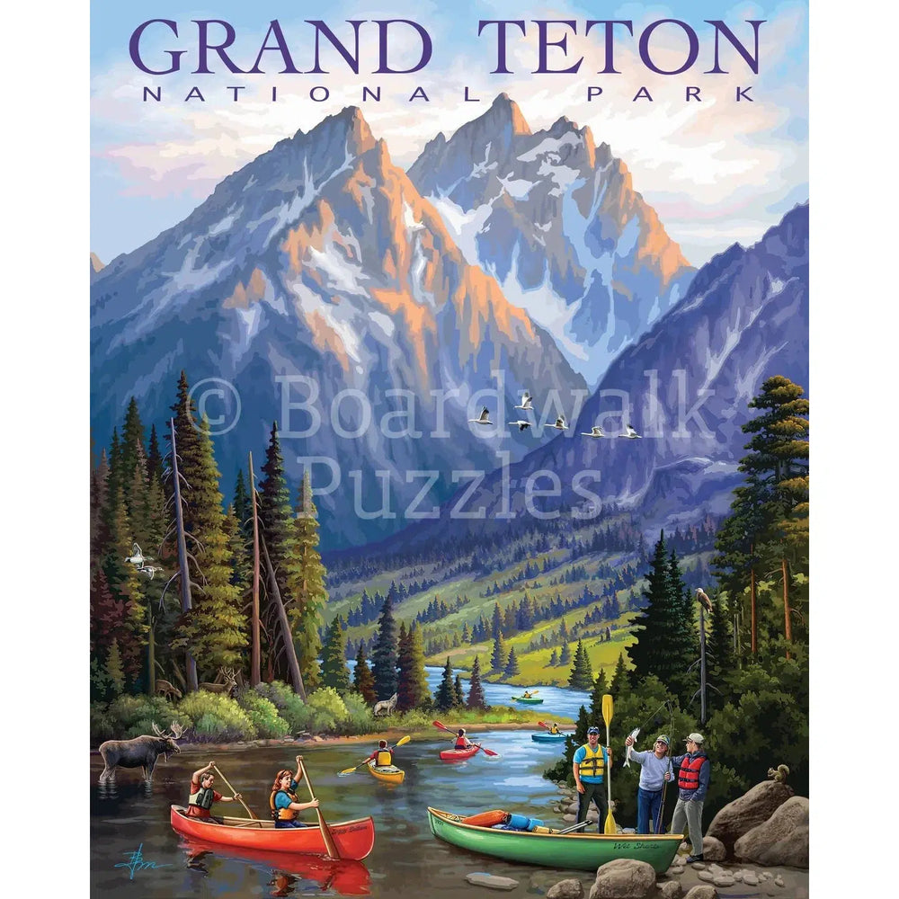 Grand Teton 500 Piece Jigsaw Puzzle Boardwalk (ONLINE ORDER ONLY)