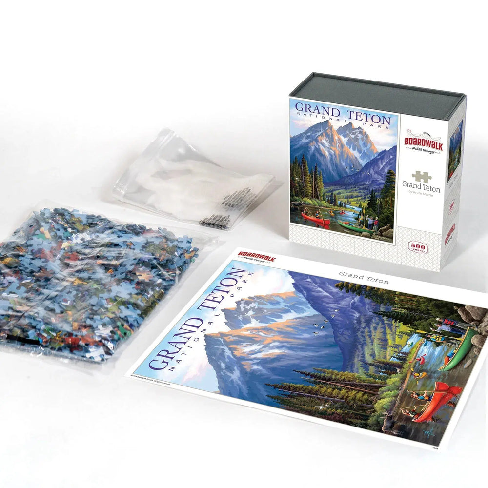 Grand Teton 500 Piece Jigsaw Puzzle Boardwalk (ONLINE ORDER ONLY)
