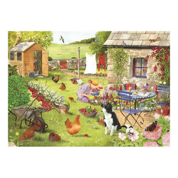 Grandma's Garden 500 Big Piece Jigsaw Puzzle HOP (ONLINE ORDER ONLY)