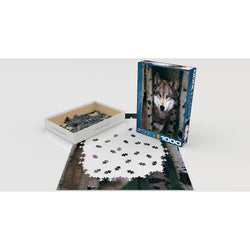 Gray Wolf 1000 Piece Jigsaw Puzzle Eurographics (ONLINE ORDER ONLY)