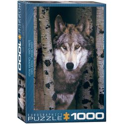 Gray Wolf 1000 Piece Jigsaw Puzzle Eurographics (ONLINE ORDER ONLY)