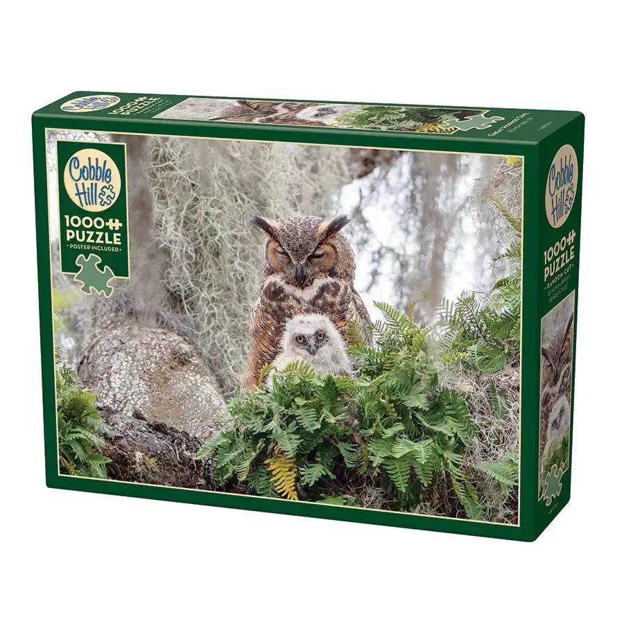 Great Horned Owl 1000 Piece Jigsaw Puzzle Cobble Hill (ONLINE ORDER ONLY)