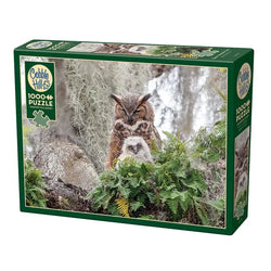 Great Horned Owl 1000 Piece Jigsaw Puzzle Cobble Hill (ONLINE ORDER ONLY)
