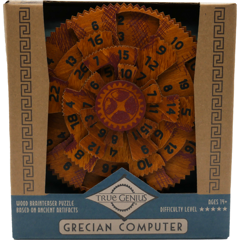 Grecian Computer Brainteaser Puzzle True Genius (ONLINE ORDER ONLY)