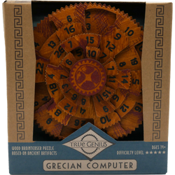 Grecian Computer Brainteaser Puzzle True Genius (ONLINE ORDER ONLY)