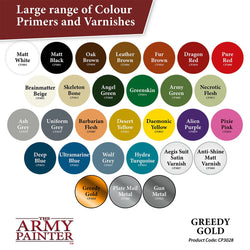 Army Painter Colour Primer: Greedy Gold