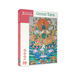 Green Tara 1000 Piece Jigsaw Puzzle Pomegranate (ONLINE ORDER ONLY)