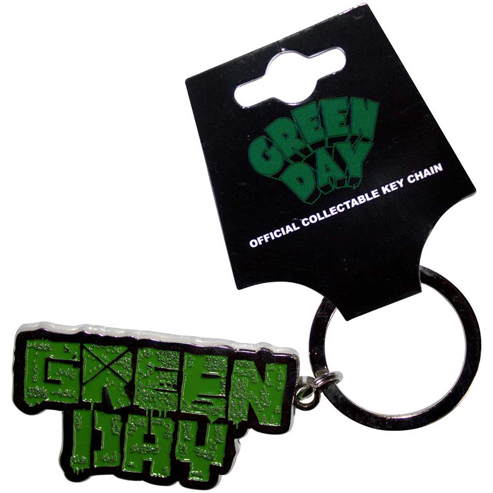 Green Day Band Logo Keychain (ONLINE ORDER ONLY)