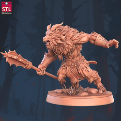 3D Printed STL Miniatures Grevik Set 28 - 32mm War Gaming D&D (Online Only)
