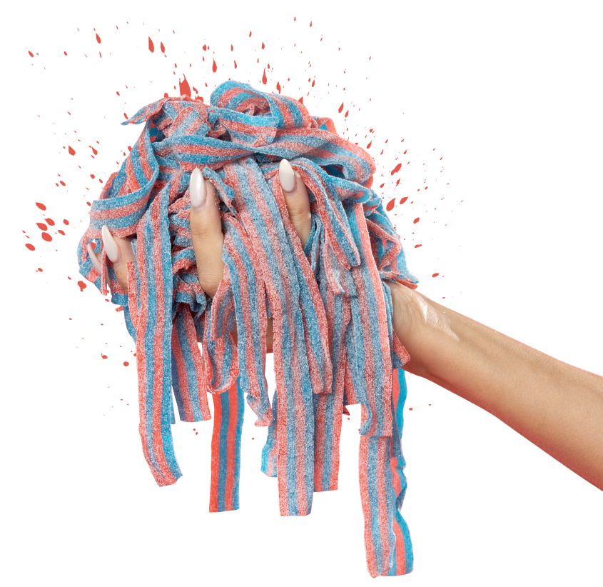 Sour Strips Double Berry (104g) (ONLINE ORDER ONLY)
