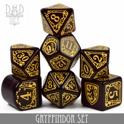 Harry Potter - Gryffindor Dice Set (Online Order Only)
