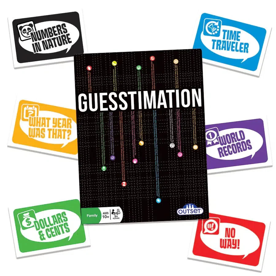 Guesstimation Trivia Card Game Outset (ONLINE ORDER ONLY)