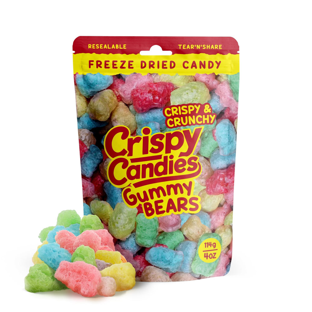 Crispy Candies - Gummy Bears Freeze Dried Candy 114g (ONLINE ORDER ONLY)