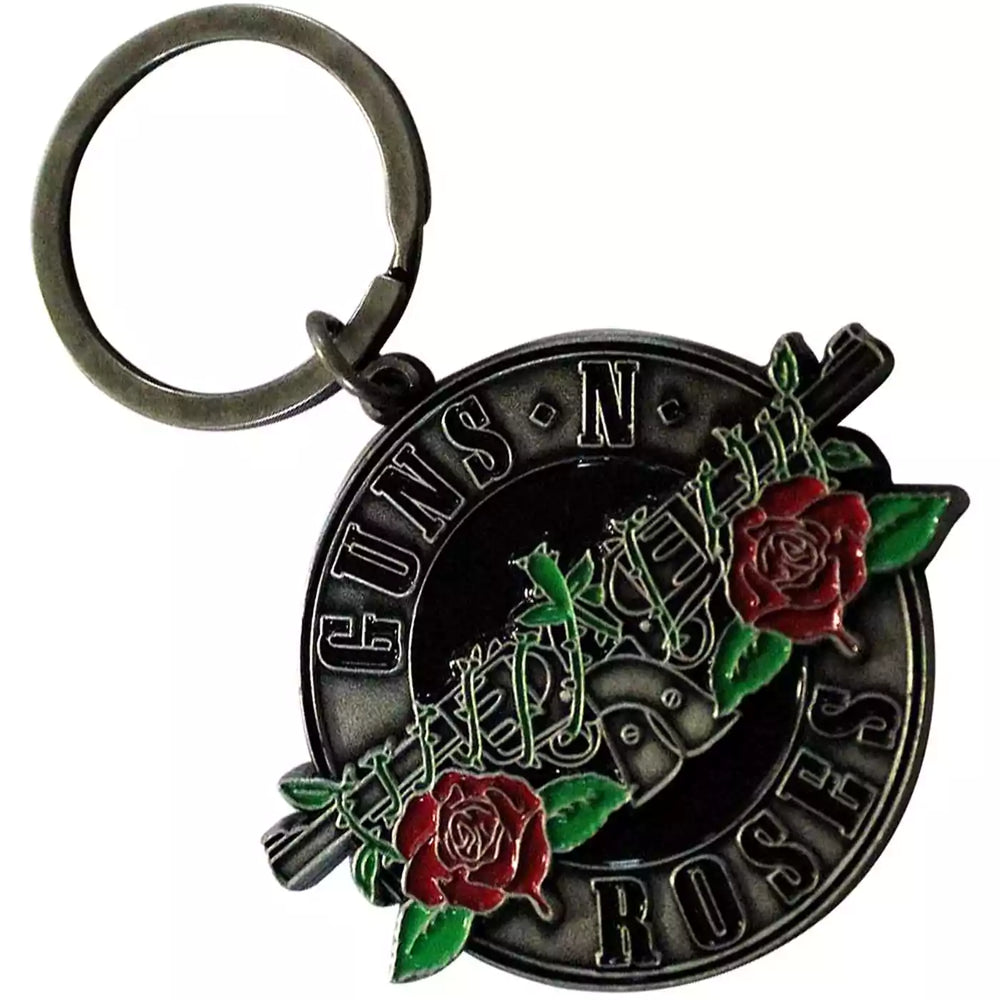 Guns N' Roses Logo Enamel Keychain (Online Order Only)