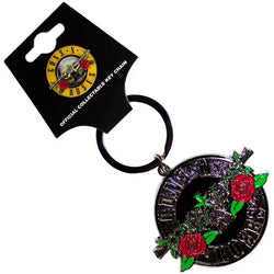 Guns N' Roses Logo Enamel Keychain (Online Order Only)