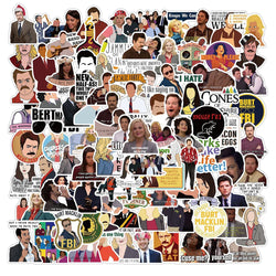 Parks and Recreation TV Show Sticker Packs (ONLINE ORDER ONLY)