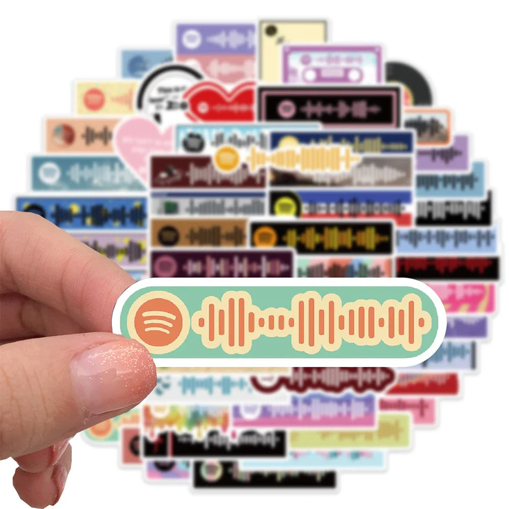 Spotify Music Sticker Packs (ONLINE ORDER ONLY)