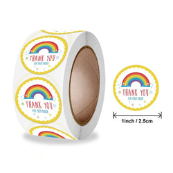 Smile Face Sticker 500 Pcs/roll For Kids Reward Sticker Yellow Dots Labels Happy Smile Face Expression Sticker Kids Toys (ONLINE ORDER ONLY)
