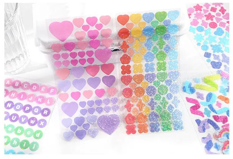 Colorful Fantasy Series Sticker Scrapbooking Decorative Sticker DIY Diary Album Stick Label INS Kawaii Stationery (ONLINE ORDER ONLY)
