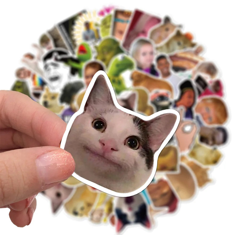 10/30/50PCS Classic Meme Sticker Packs (ONLINE ORDER ONLY)
