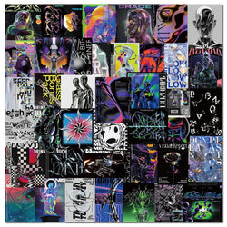 Psychedelic Acid Graphic Art Series Sticker Packs (ONLINE ORDER ONLY)