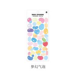 Colorful Fantasy Series Sticker Scrapbooking Decorative Sticker DIY Diary Album Stick Label INS Kawaii Stationery (ONLINE ORDER ONLY)