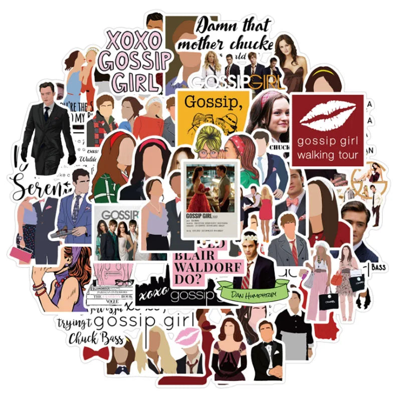 Gossip Girl Sticker Packs (ONLINE ORDER ONLY)