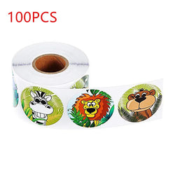 50-500pcs Animals Cartoon Stickers For Kids Classic Toys Sticker School Teacher Reward Sticker Various Styles Designs Pattern (ONLINE ORDER ONLY)
