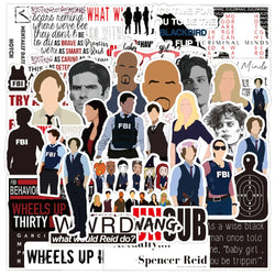 10/30/50PCS TV Show Criminal Minds Sticker Packs (ONLINE ORDER ONLY)