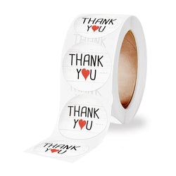 500pcs Labels 1inch Thank You Stickers For Wedding Pretty Gift Cards Envelope Sealing Label Stickers (ONLINE ORDER ONLY)