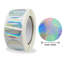 100-500pcs Chroma Labels Stickers Color Code Dot Labels Stickers 1 Inch Round Red, ,Yellow,Blue,Pink,Black,Stationery Stickers (Online Order Only)