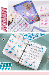 30Pcs Sky Store Photo Frame Decorative Stickers Creative Aesthetics DIY Manual Diary Album Scrapbook Sticker Kawaii Stationery (ONLINE ORDER ONLY)