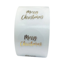 100-500pcs Christmas Sticker Cartoon Christmas Tree Santa Claus Paper Label Merry Christmas Cute Stickers Stationery Stickers (ONLINE ORDER ONLY)