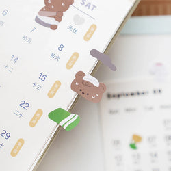 2Pcs Lovely Daily Series Stickers ins Hand Account Decoration Material Stickers Scrapbooking Stick Label Diary Album Stationery (ONLINE ORDER ONLY)