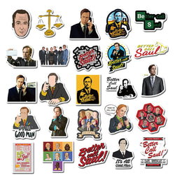 10/30/50PCS TV Show Better Call Saul Sticker Packs (ONLINE ORDER ONLY)