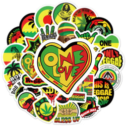 Bob Marley Reggae Music Sticker Packs (Online Order Only)