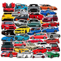 Retrofit Racing Car Graffiti Stickers Motorcycle Skateboard Guitar Waterproof Decals 10/50/100PCS (ONLINE ORDER ONLY)