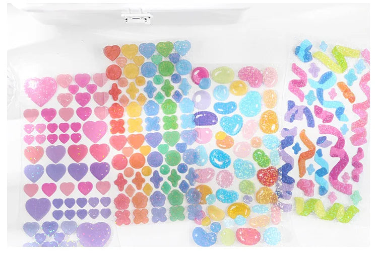 Colorful Fantasy Series Sticker Scrapbooking Decorative Sticker DIY Diary Album Stick Label INS Kawaii Stationery (ONLINE ORDER ONLY)