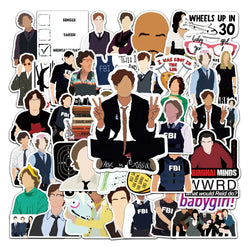 10/50PCS Classic TV Show Criminal Minds Stickers Laptop DIY Motorcycle Luggage Phone Guitar Skateboard Cool Sticker Decals Toys (ONLINE ORDER ONLY)
