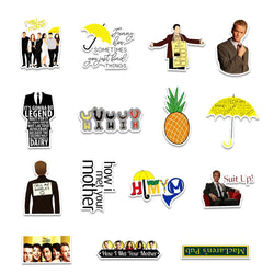 10/30/50PCS TV Show “How I Met Your Mother” Sticker Packs (ONLINE ORDER ONLY)