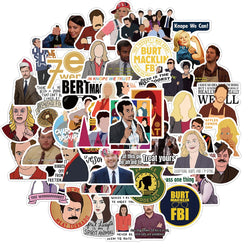 Parks and Recreation TV Show Sticker Packs (ONLINE ORDER ONLY)