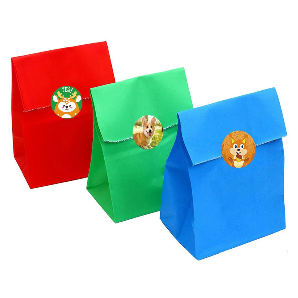 500 Pcs Reward Stickers Motivational Stickers Roll For Kids For School Reward Students Teachers Cute Animals Stickers Labels (ONLINE ORDER ONLY)
