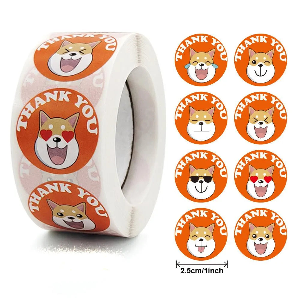 Unicorn Sticker Animal Reward Sticker Children Cute Pattern School Teacher Supplies 500pcs Inch Cute Encouragement Sticker (Online Order Only)