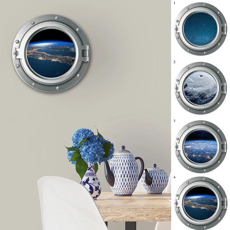3D Solar System Planet Wall Stickers for Kids Rooms (ONLINE ORDER ONLY)