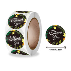 100-500pcs Envelope Seal Labels with 8 Flower Patterns Stickers Self Adhesive Sticker Labels for Party Decor,Birthday,Wedding (ONLINE ORDER ONLY)