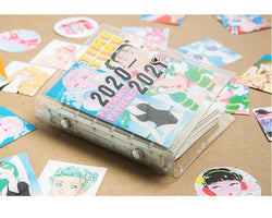60Pcs/lot Retro Sweet Girl Stickers Scrapbooking Decorative Sticker DIY Diary Album Stick Label Kawaii Stationery (ONLINE ORDER ONLY)