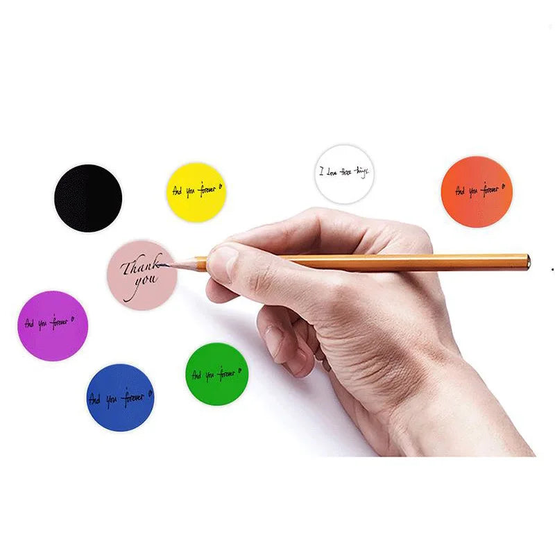 500 Pcs/Roll Chroma Labels Stickers Color Code Dot Labels Stickers 1 Inch Round Red, ,Yellow,Blue,Pink,Black,Stationery Stickers (ONLINE ORDER ONLY)