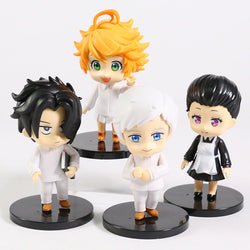 Anime The Promised Neverland PVC Toys 4 Piece Set (ONLINE ORDER ONLY)