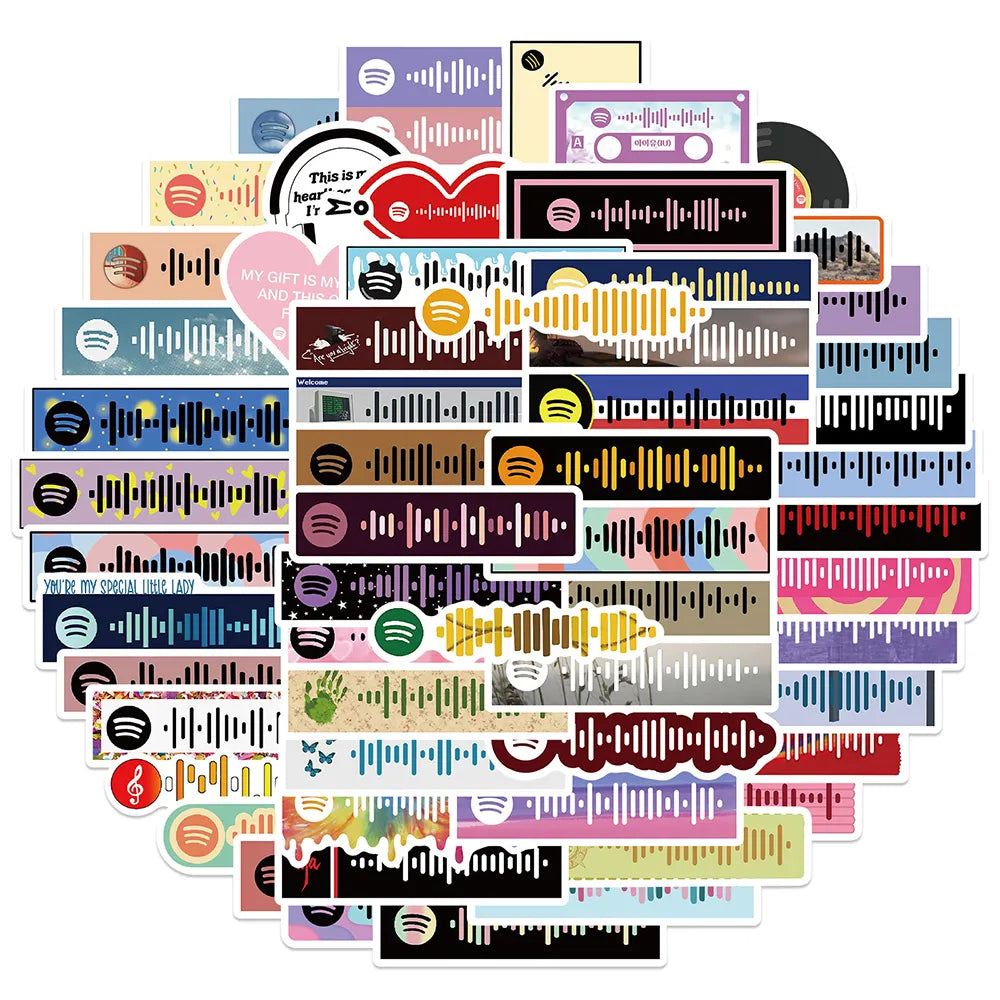 Spotify Music Sticker Packs (ONLINE ORDER ONLY)