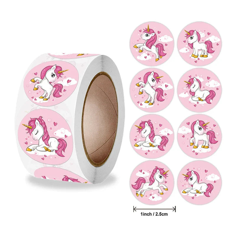 100-500pcs Cute Animal Thank You Stickers For Your Order Small Business Packaging,Birthday,Party Favors Merry Christmas,Wedding (ONLINE ORDER ONLY)